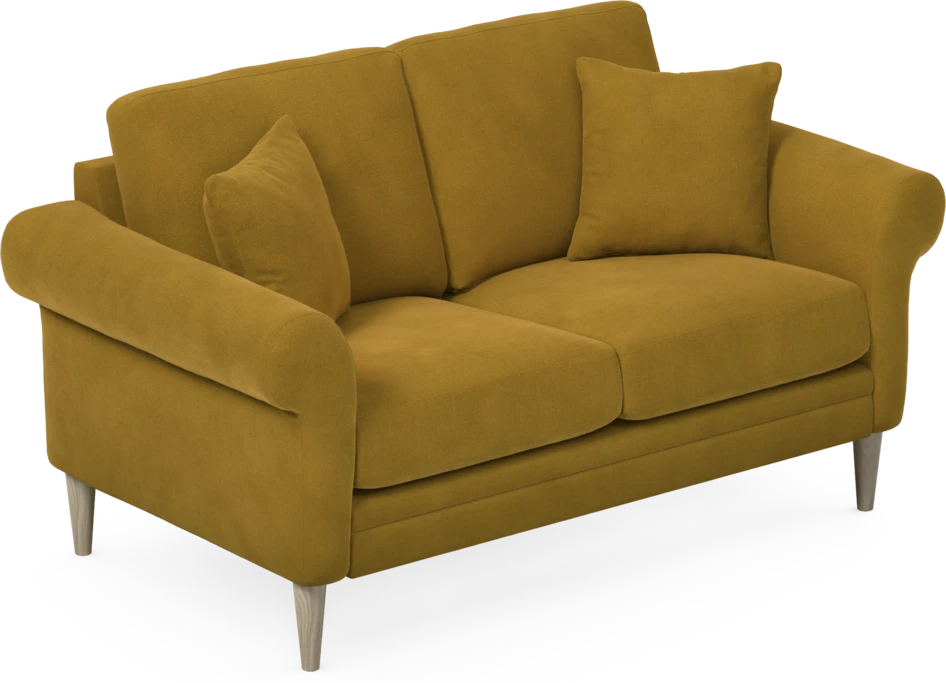 Eden - 2-sits soffa - Gul