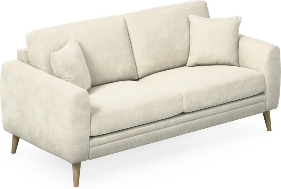 Eden - 2,5-sits soffa - Vit