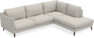 Madison Lux - 3-sits soffa med divan höger - Grå