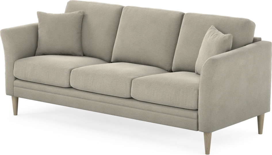 Eden - 3-sits soffa - Brun