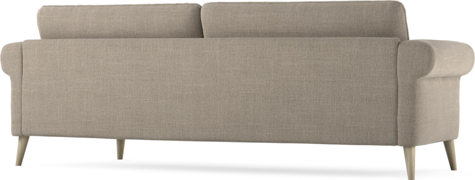 Bridge - 3-sits soffa svängd - Beige