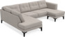 Rio - 3-sits soffa med divan vänster och schäslong höger - Beige