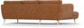 Madison Lux - 2-sits soffa med schäslong vänster - Orange