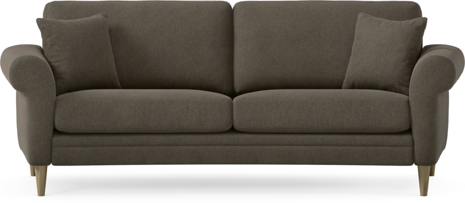 Eden - 2,5-sits soffa svängd - Brun