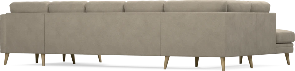 Eden - 3-sits soffa med divan vänster och schäslong höger - Beige
