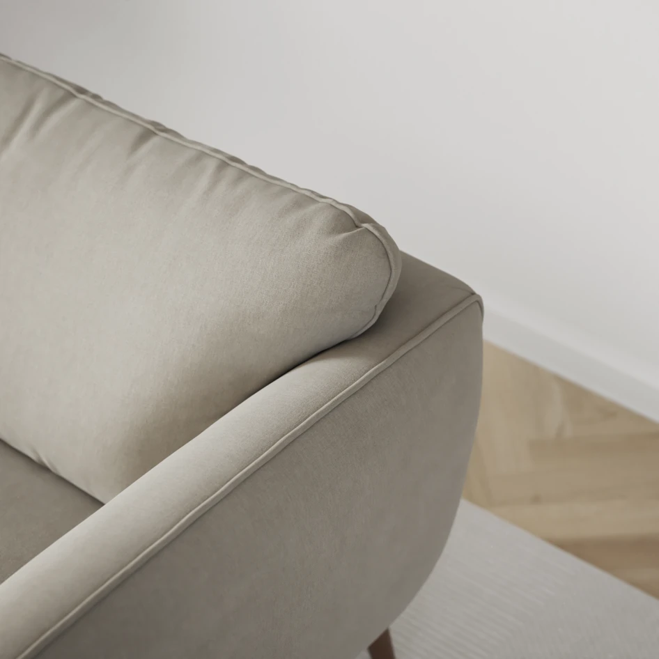 Madison - 2-sits soffa med divan vänster och schäslong höger - Grå