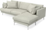 Harper - 4-sits med schäslong höger  - Beige