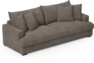 Mila - 4-sits soffa - Brun