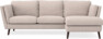 Madison - 2-sits soffa med schäslong höger - Beige