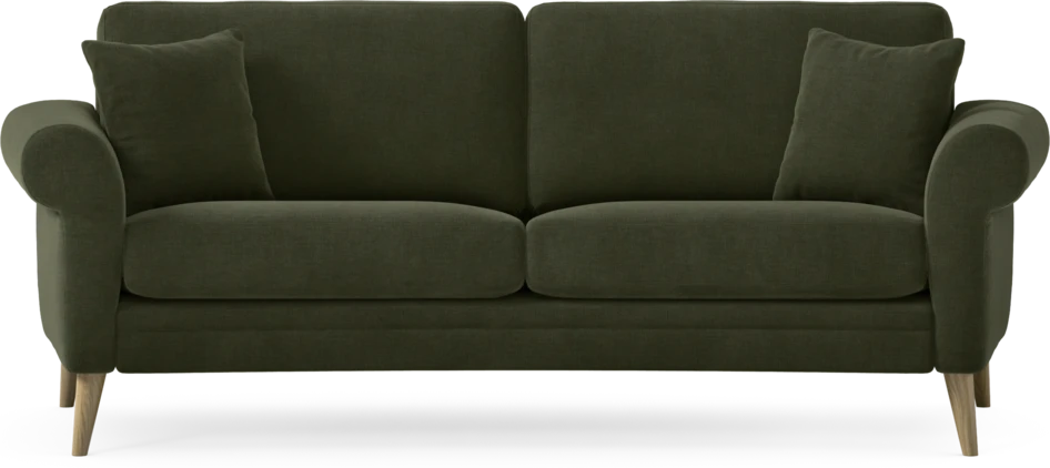 Eden - 2,5-sits soffa svängd - Grön