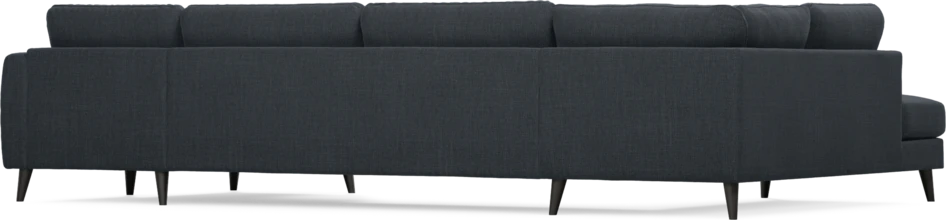 Bridge - 3-sits soffa med divan vänster och schäslong höger - Blå
