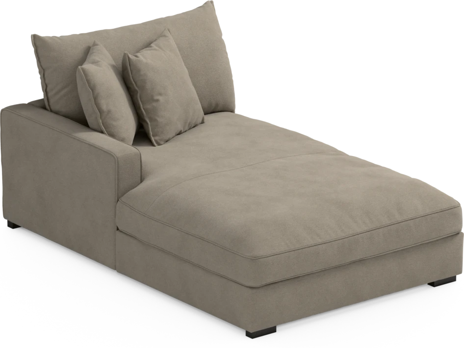 Rossi - Schäslong vänster - Beige