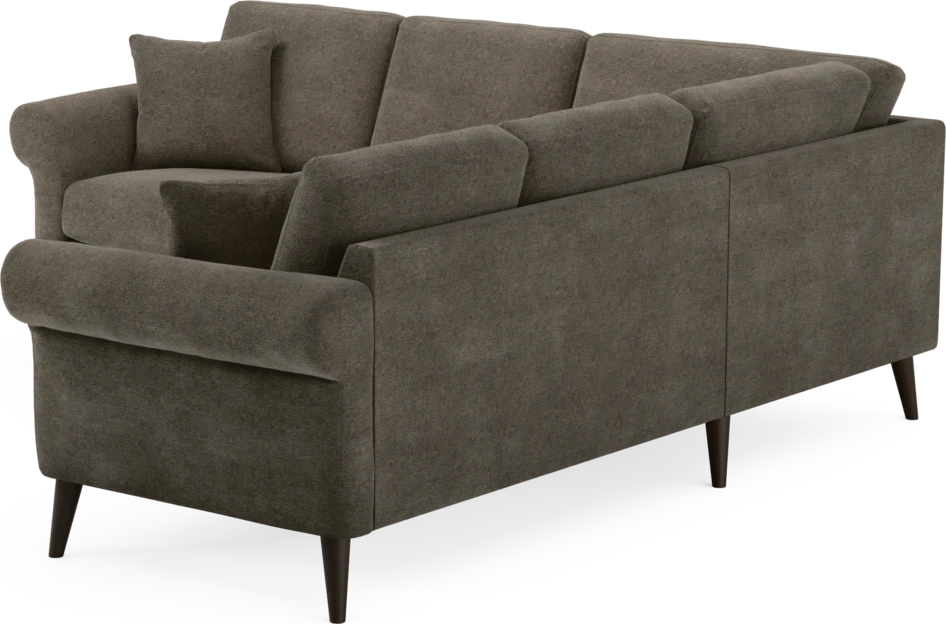 Eden - Hörnsoffa, 2+2-sits - Brun