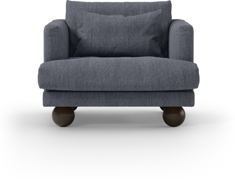 Harper - Fåtölj - Blå