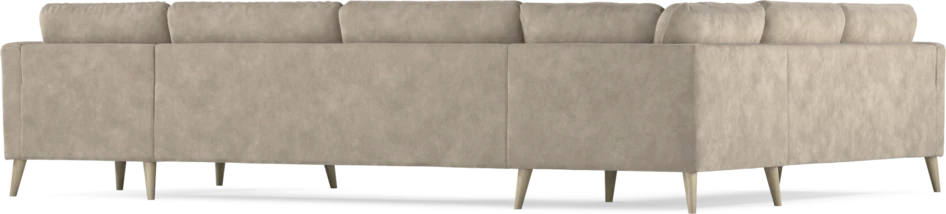Bridge - Hörnsoffa, 2+3-sits med schäslong höger - Beige
