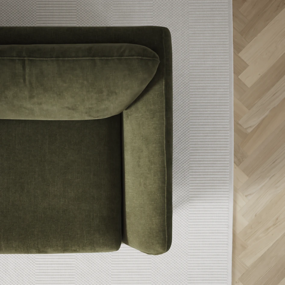 Madison Lux - Hörnsoffa 2+3-sits, hörn 2 - Grön