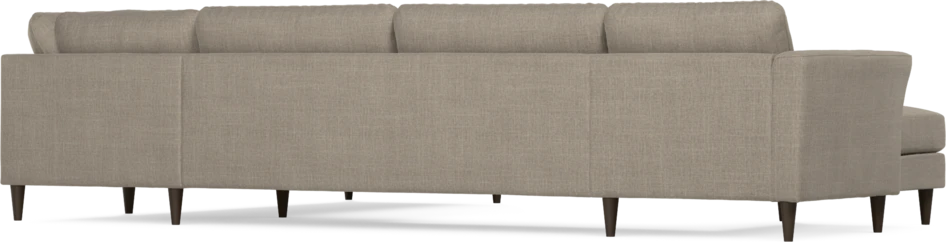 Bridge - Hörnsoffa, 3+2-sits med schäslong vänster - Beige