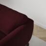 Madison Lux - 2-sits soffa med schäslong vänster - Röd