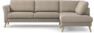 Bridge - 3-sits soffa med divan höger - Beige