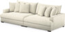 Rossi - 4-sits soffa - Vit