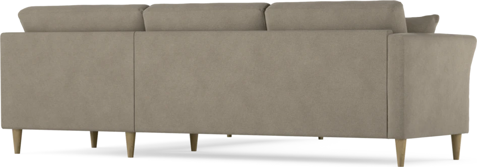 Eden - Hörnsoffa, 2,5+2,5-sits - Beige