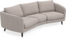Madison - 3-sits soffa svängd, 70 cm - Beige
