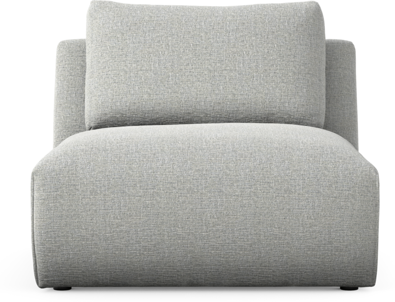 Free - 1,5-sits utan armstöd - Grå