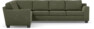 Friday - Hörnsoffa, 2+3-sits - Grön