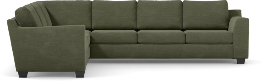 Friday - Hörnsoffa, 2+3-sits - Grön