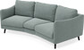 Madison - 3-sits soffa svängd, 70 cm - Turkos