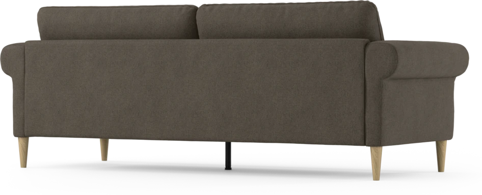 Bridge - 4-sits soffa - Brun