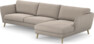 Madison Lux - 3-sits soffa med schäslong höger - Beige