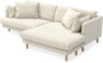Harper - 4-sits med schäslong XL höger - Beige