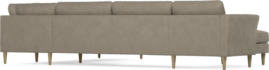 Bridge - Hörnsoffa, 3+2-sits med schäslong vänster - Beige