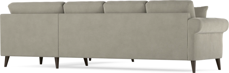 Eden - Hörnsoffa, 3+2-sits - Brun