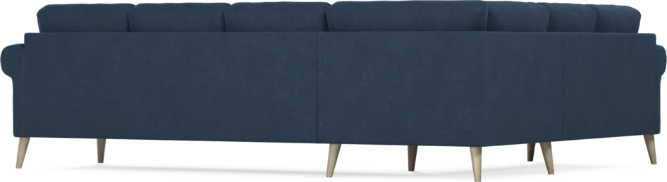 Eden - Hörnsoffa, 2+3-sits - Blå