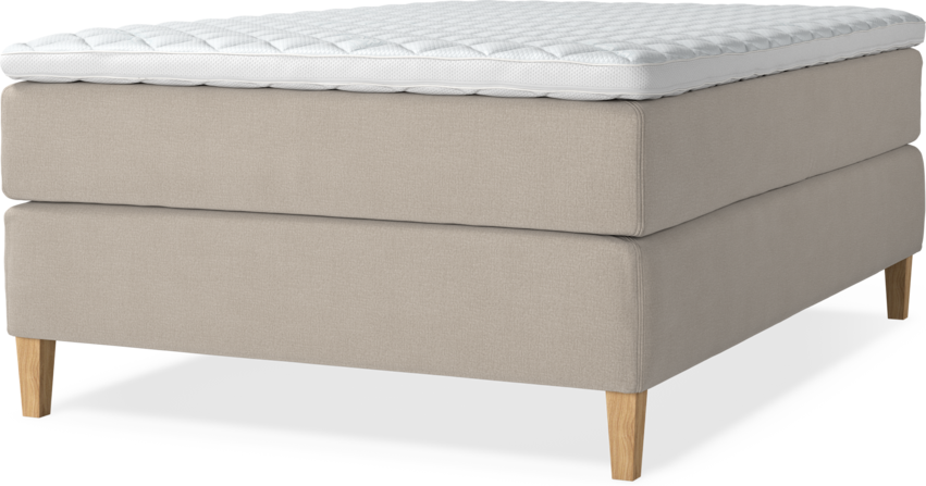 Delux Exclusive - Kontinentalsäng, enkelsäng 140 cm med bäddmadrass