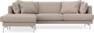 Harper - 4-sits med schäslong vänster - Beige