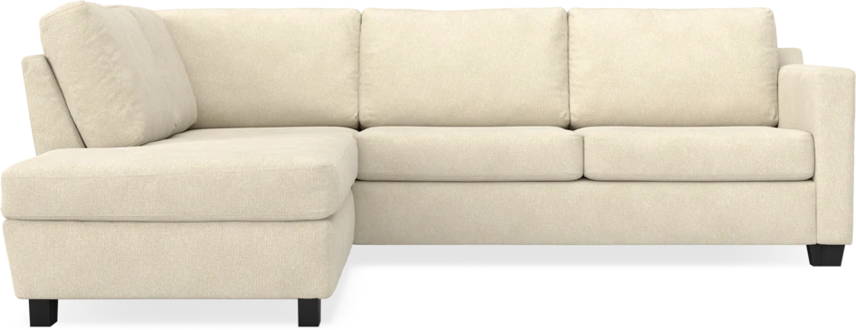 Friday - 2,5-sits soffa med divan vänster - Beige