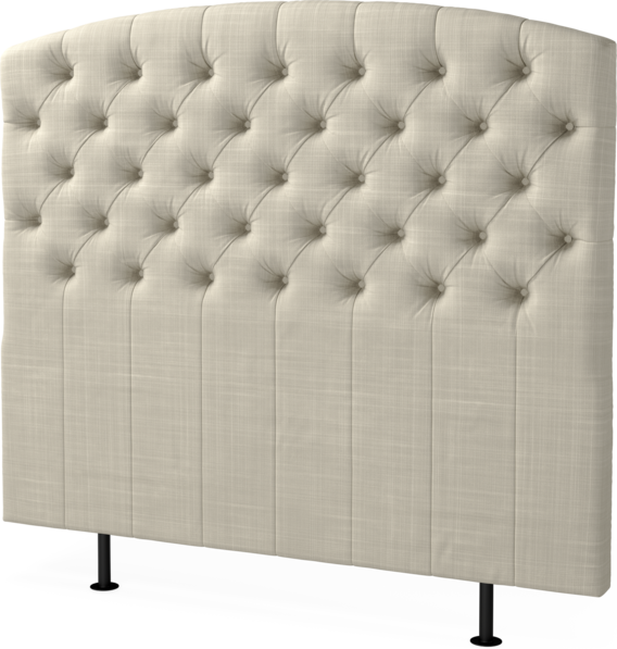 Cape välvd - Sänggavel , 90-210 cm - Beige