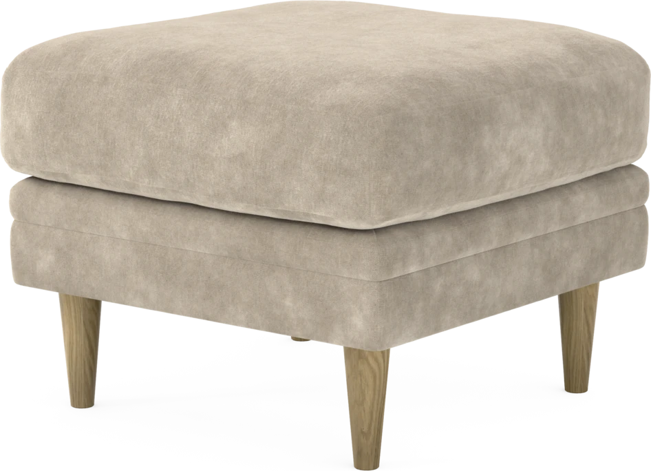 Eden - Fotpall - Beige