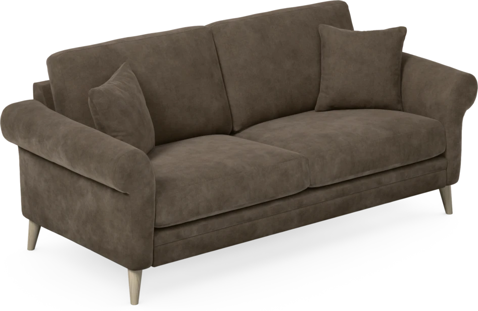 Eden - 2,5-sits soffa - Brun