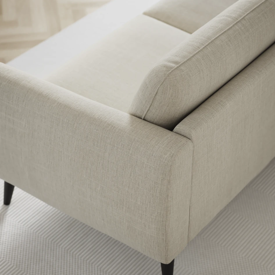 Bridge - 3-sits soffa med schäslong vänster och divan höger - Beige