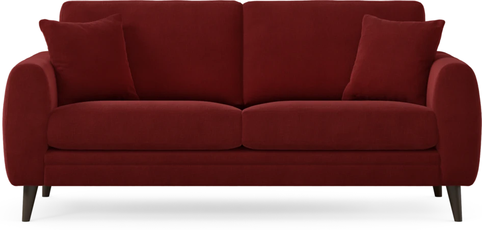 Eden - 2,5-sits soffa - Röd
