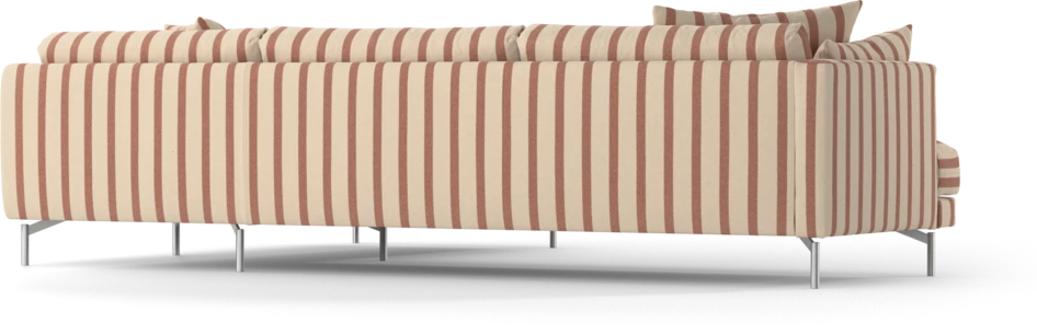 Harper - 3-sits soffa med divan höger - Flerfärgad
