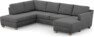 Friday - 3-sits soffa med divan vänster och schäslong höger - Grå