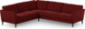 Bridge - Hörnsoffa, 2+3-sits - Röd