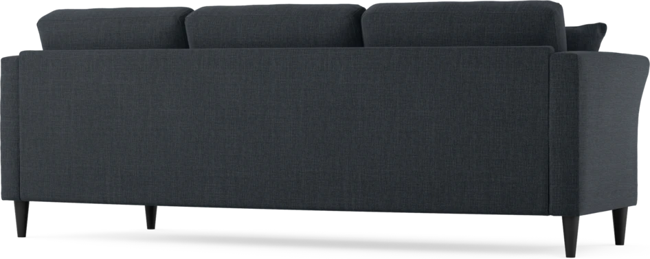 Eden - 3-sits soffa svängd - Blå