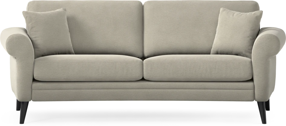 Eden - 2,5-sits soffa svängd - Brun