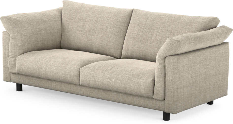 Cherrie - 2,5-sits soffa, fast klädsel - Beige